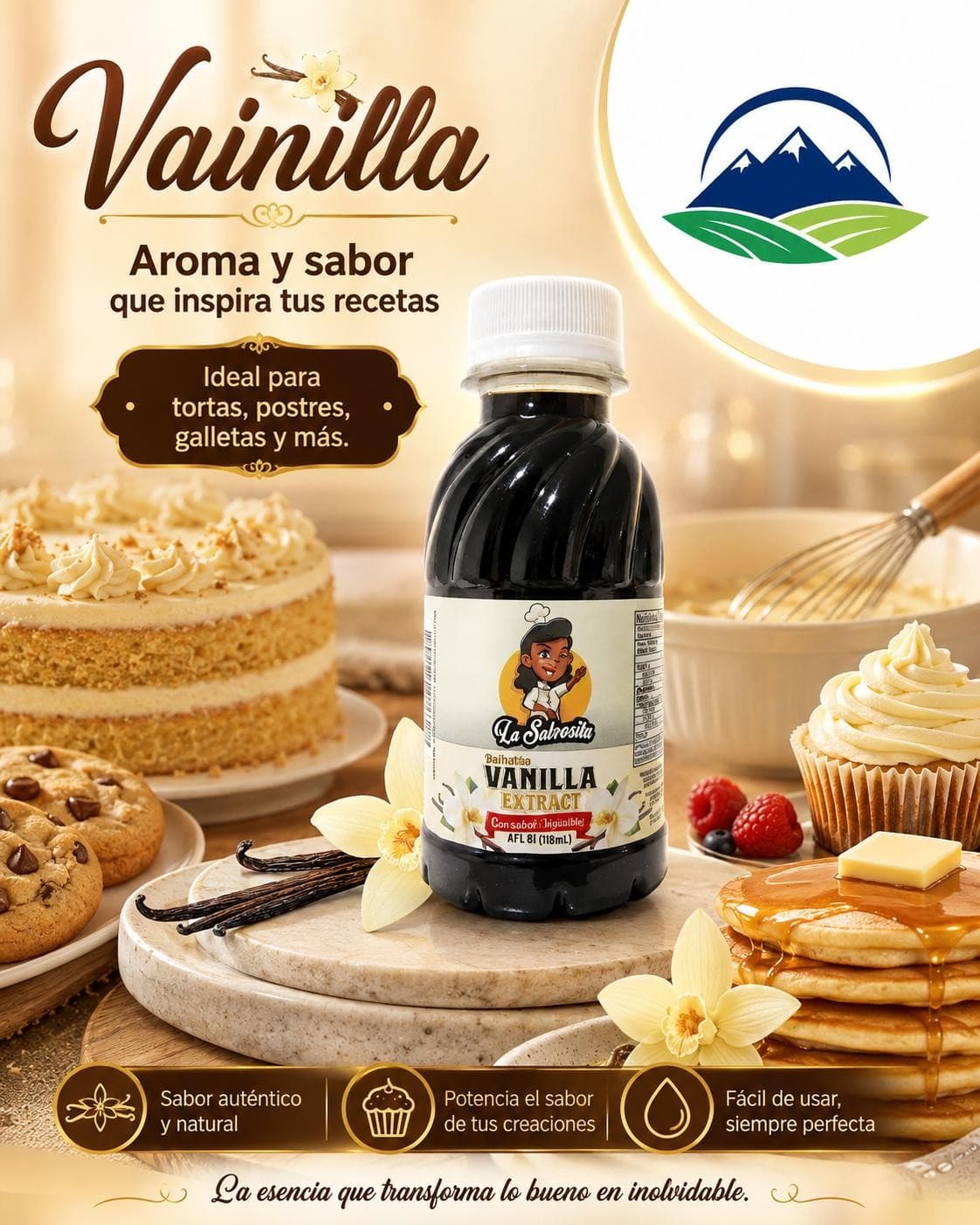 Vainilla 4oz La Sabrosita